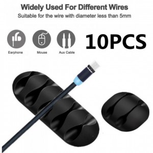 2021 新款高品质电缆整理器 USB 电缆管理绕线器桌面整洁，用于耳机手机充电电缆整理器|，|